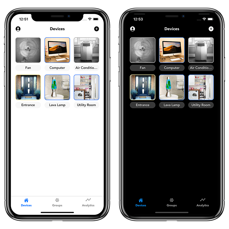 theme ios assistant dark home mode HOME SMART PLUG WIFIPLUG   WIFIPLUG